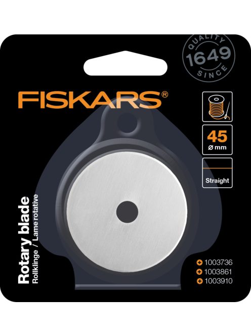 Fiskars Egyenes pótpenge a 45mm-es görgős vágóhoz (1003862)