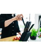 Fiskars Edge Prémium késkészlet dizájner tartóval, 5 japán acél késsel (1003099)