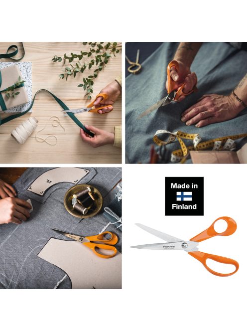 Fiskars Classic professzionális szabóolló, 25 cm (1005151) - 25 év garanciával  