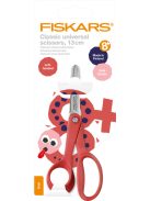 Fiskars Gyermekolló, balkezes, piros (1005169)