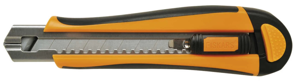 Fiskars Professzionális pengekés 18mm, nagy teherbírású (1004620)