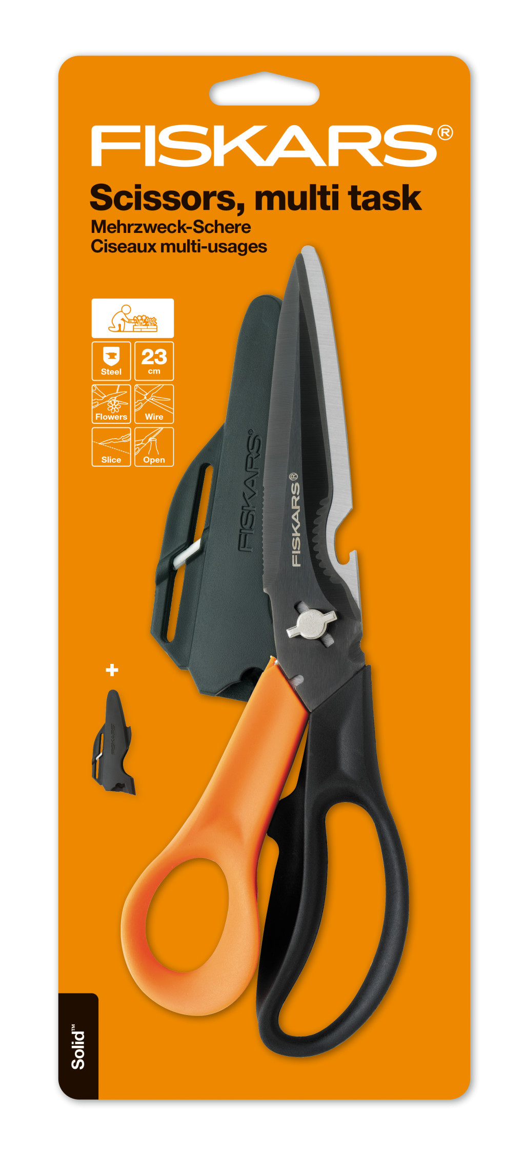 Fiskars Cuts+More multifunkciós olló 23 cm (1000809)